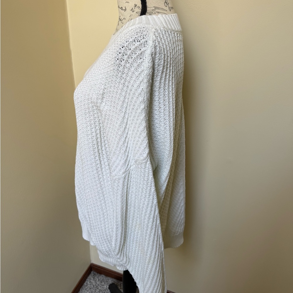 Treasure & Bond Textured White Sweater - Picture 3 of 6